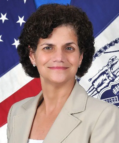 NYPD Deputy Commissioner of Trials Rosemary Maldonaldo was on the bench during the Daniel Pantaleo trial in 2019.