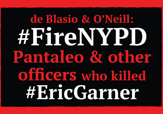 #FireNYPD #FireNYPD Officer Daniel Pantaleo and other officers who killed Eric Garner
