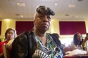 Gwen Carr, mother of police victim Eric Garner, will accuse Mayor de Blasio of misleading the public on her son's case. Carr, politicians and other advocates were slated to appear at City Hall Tuesday afternoon. (James Keivom / New York Daily News)
