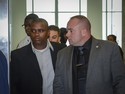 Wayne Isaacs (l.) is the first NYPD officer to be prosecuted by state Attorney General Eric Schneiderman under Gov. Cuomo's 2015 executive order. (ANTHONY DELMUNDO/NEW YORK DAILY NEWS)